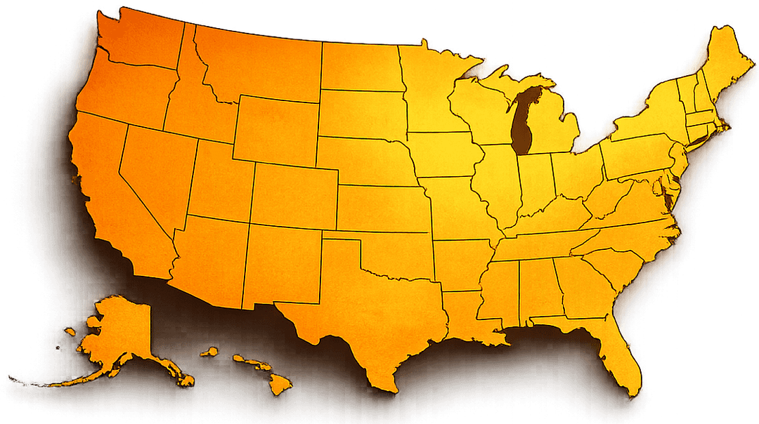 US map